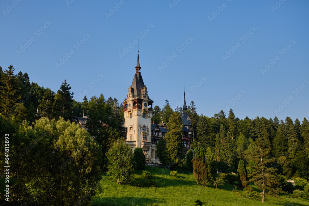 Pelesh castle in Sinaia, Romania.