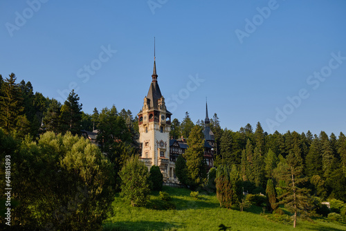 Pelesh castle in Sinaia, Romania.