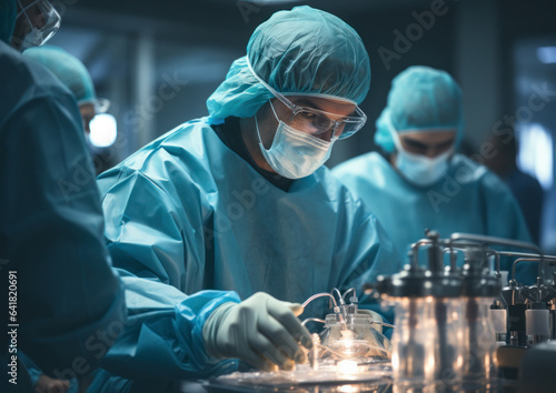 surgeons in the operating room © kalafoto