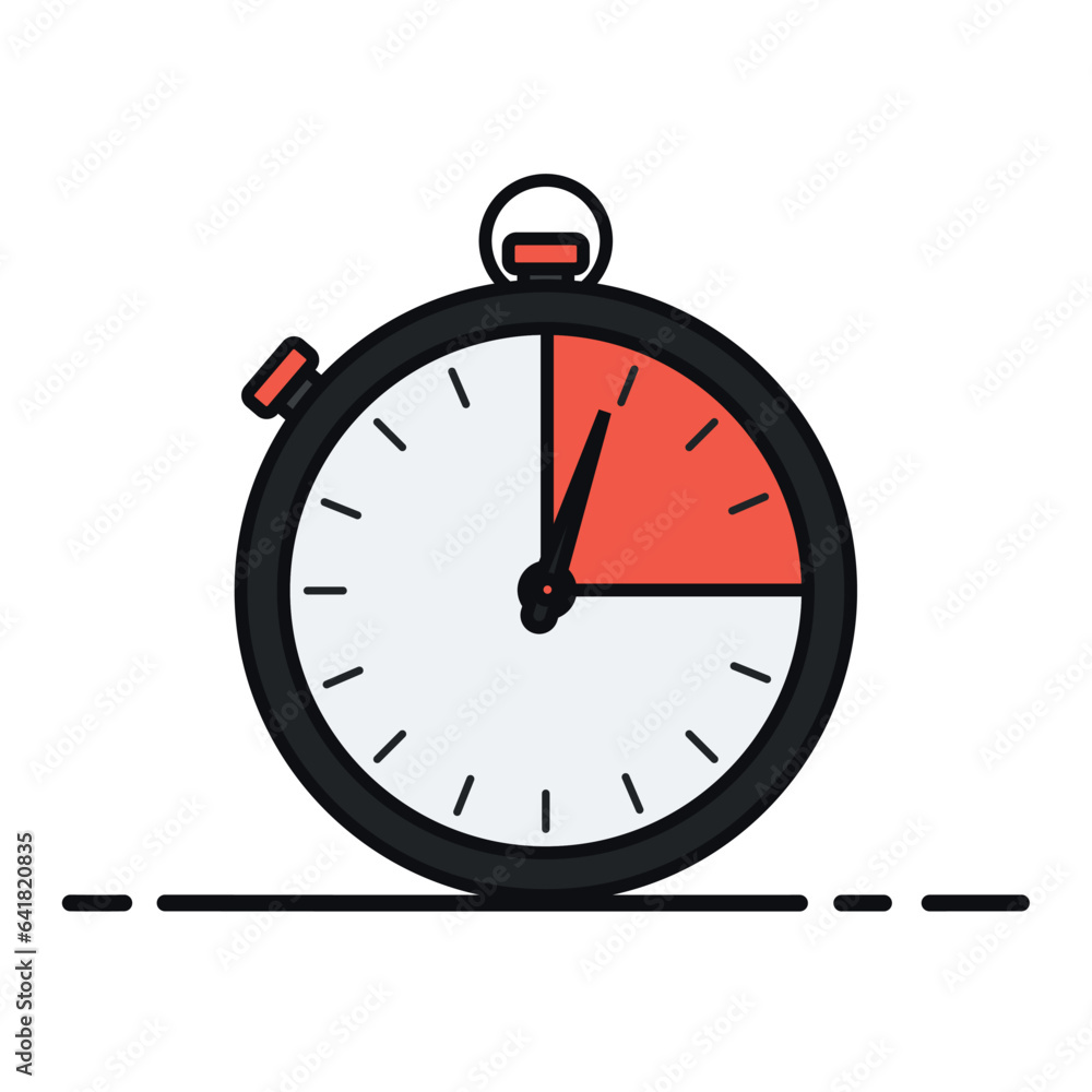 Isolated chronometer icon Sport icon Vector Isolated chronometer icon Sport icon Vector