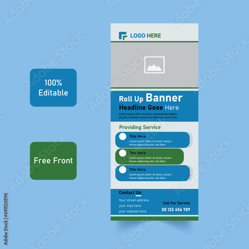 Business Roll Up Banner Template