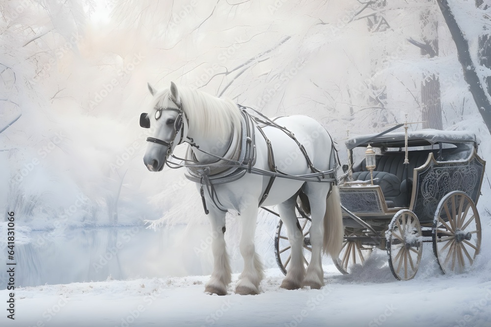 Winterliches Pferdeschlittenfahrtabenteuer Winterliches Pferdeschlittenfahrtabenteuer
