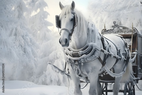 Winterliches Pferdeschlittenfahrtabenteuer