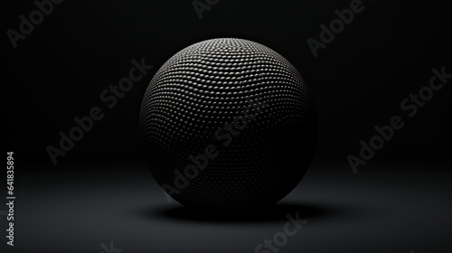Cell sphere, rough surface, 3d, flat field