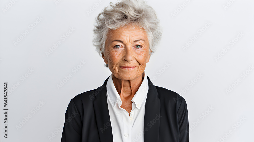 Portrait of a Mature Senior Woman Portrait of a Mature Senior Woman