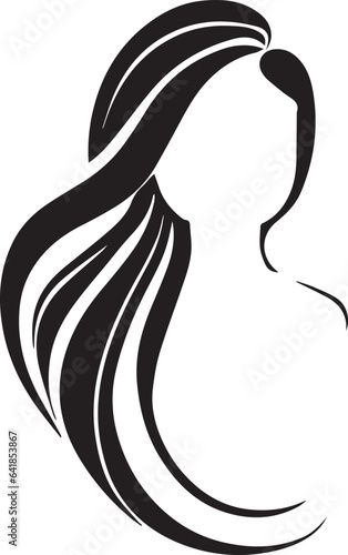 Beauty Parlour Hair Saloon Logo