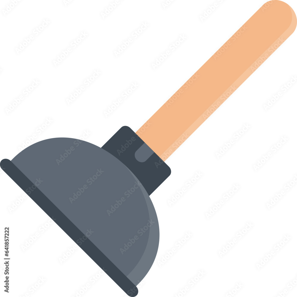 design vector image icons plunger design vector image icons plunger
