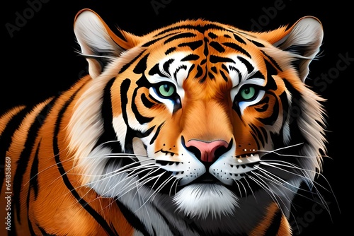 portrait of a tiger