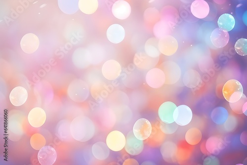 Abstract bokeh background