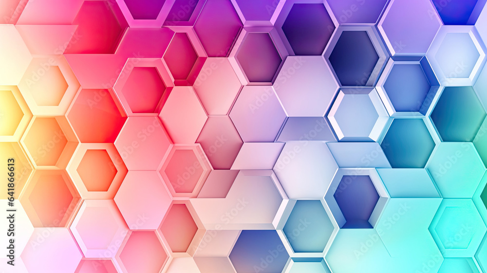 abstract background with hexagons,3D Rendered Hexagonal Grid with Gradient Colors,abstract geometric background abstract background with hexagons,3D Rendered Hexagonal Grid with Gradient Colors,abstract geometric background