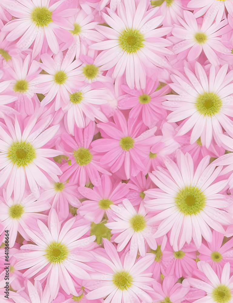 Seamless pattern with daisies, endless photos Seamless pattern with daisies, endless photos