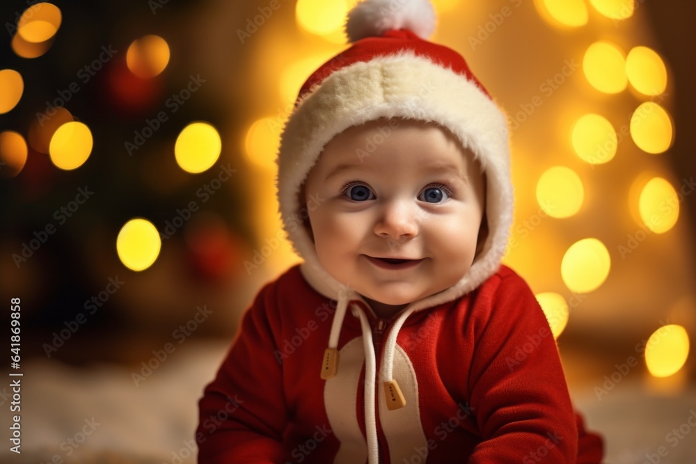 Cute little baby, with selective focus and copy space Cute little baby, with selective focus and copy space