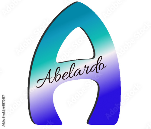 Abelardo - ideal for websites, emails, presentations, greetings, banners, cards, books, t-shirt, sweatshirt, prints, mug, Sublimation, Cricut

