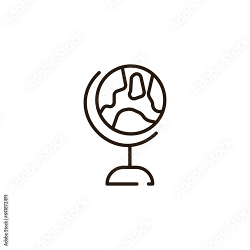 globus vector type icon