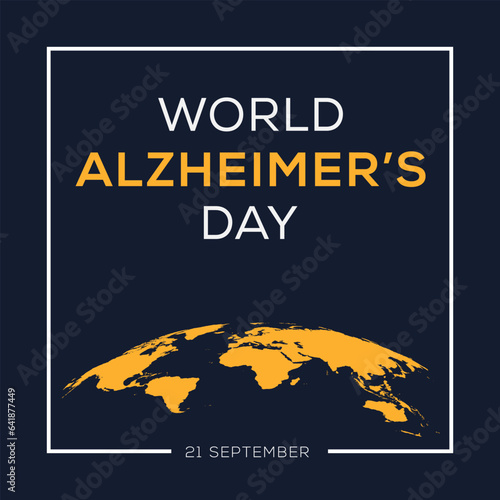 World Alzheimer’s Day, held on 21 September.
