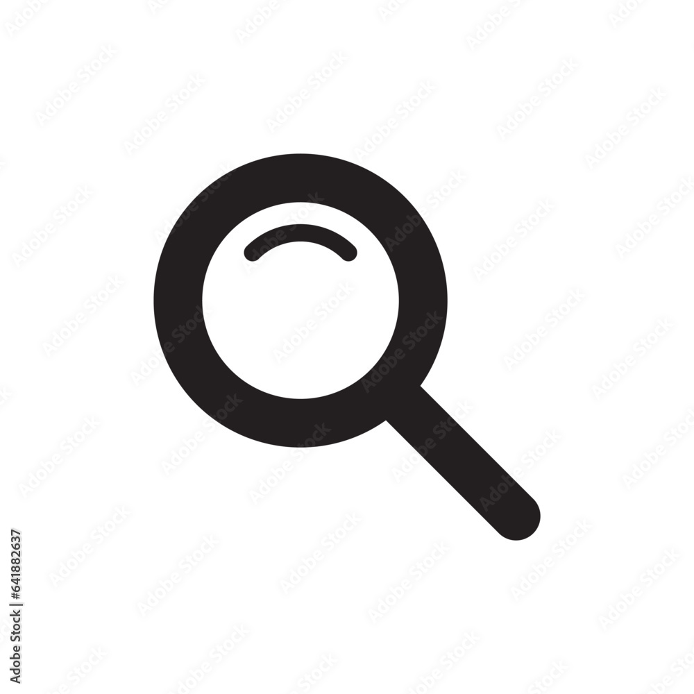 Magnifying icon. Magnify glass. Research, find icon vector. Lens, look magnifier. Search symbol illustration Magnifying icon. Magnify glass. Research, find icon vector. Lens, look magnifier. Search symbol illustration