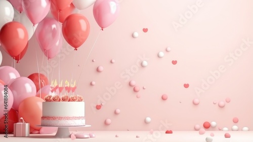 stylish advertising background for a birthday - stock concepts
