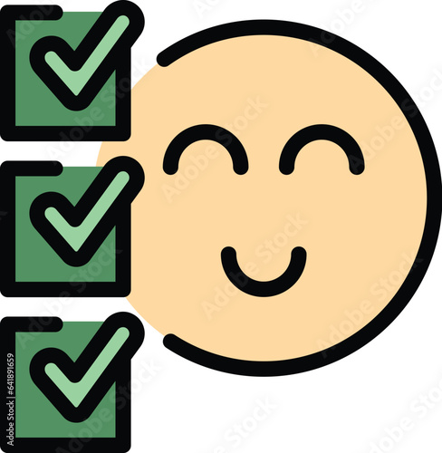 Game competition icon outline vector. Poster show. Web text color flat