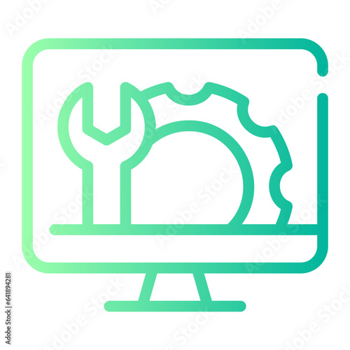 it settings gradient icon