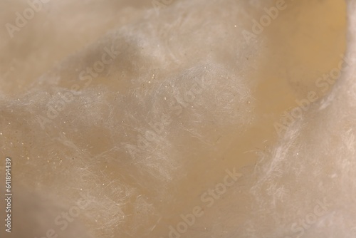 Sweet cotton candy as background, closeup view