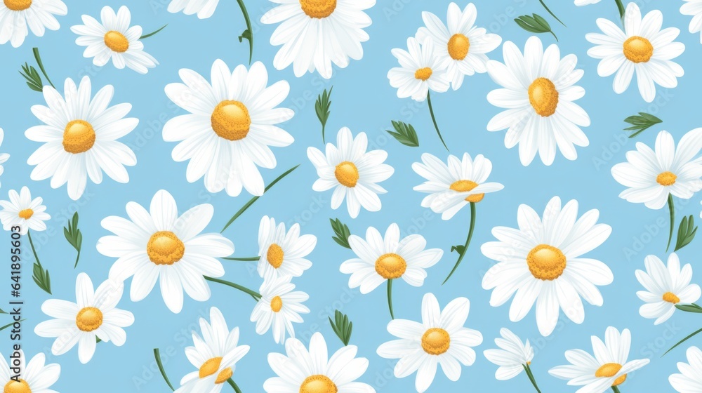 Seamless Daisy Delight Seamless Daisy Delight