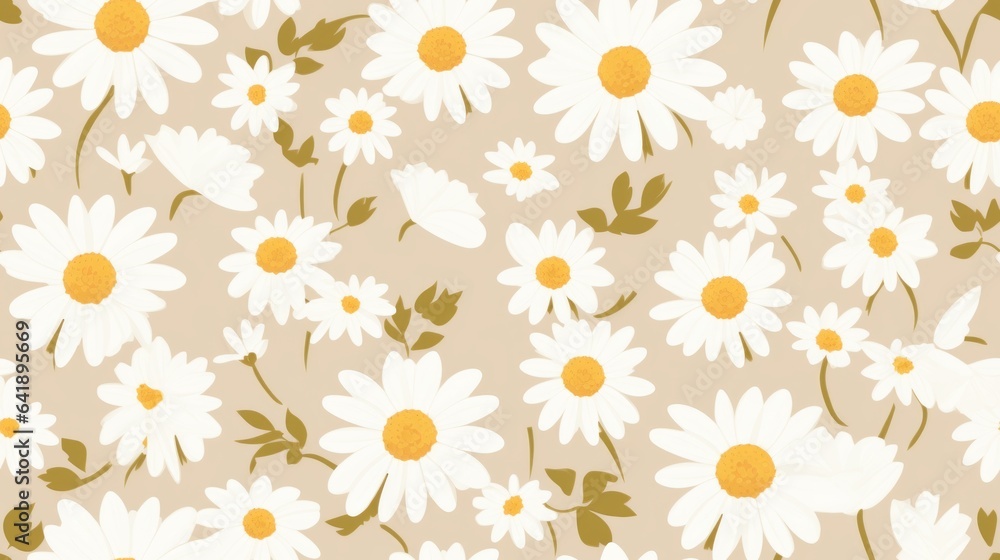 Seamless Daisy Delight Seamless Daisy Delight