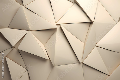 Futuristic Geometric Background - Intricate and Fancy Design