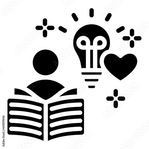 Interest Of Study Glyph Icon