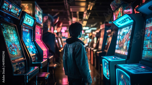 ゲームセンター・カジノ・パチンコ屋に遊びにきた少年・未成年・オタクの男性（ギャンブル・秋葉原・渋谷）
