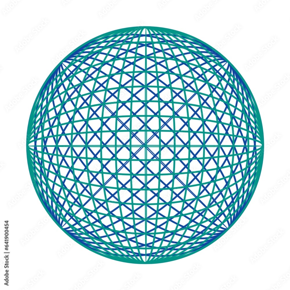 Globe isolated white Globe isolated white