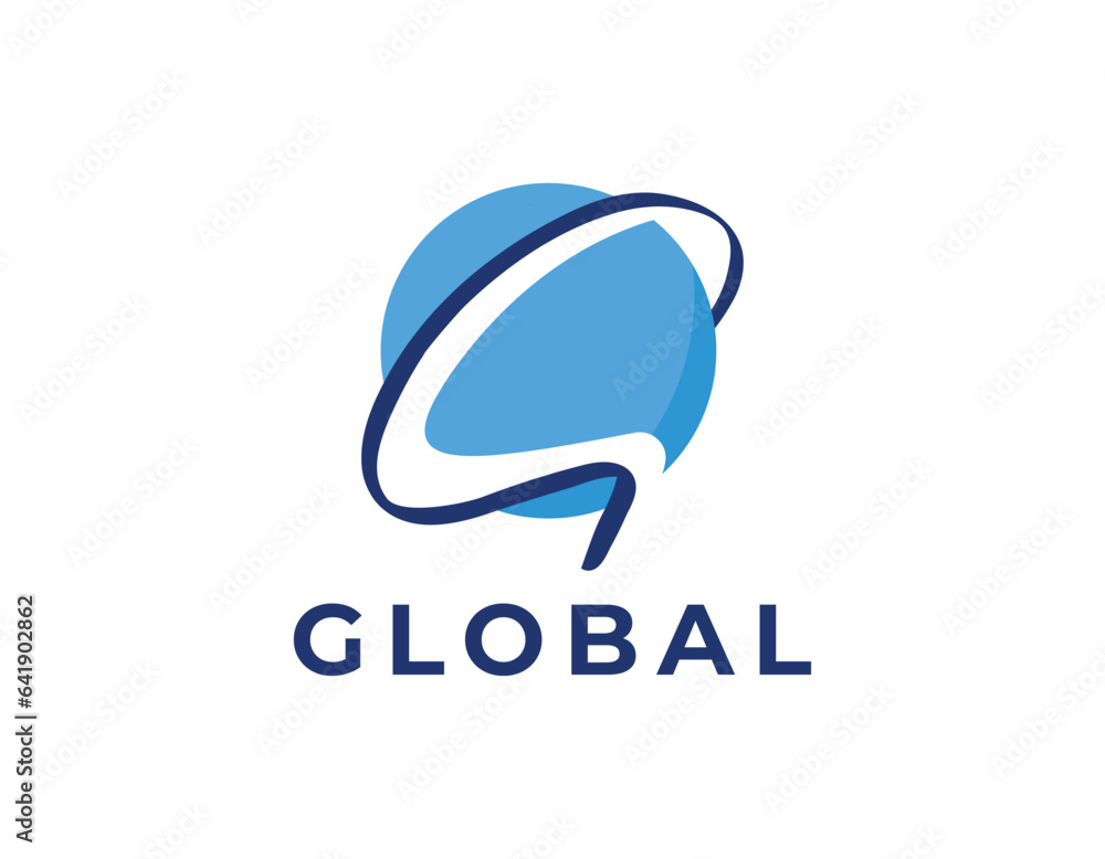 Simple Letter G Globe Business Logo Design Template Simple Letter G Globe Business Logo Design Template