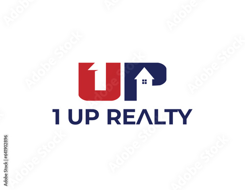 UP Realty Investment Business Logo Design Template