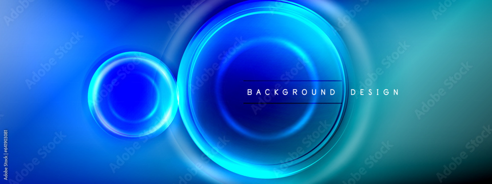 Circles lines and bubbles on bright glowing effect gradient with light and shadow effects. Dynamic interplay of light, shadow and depth. Futuristic and rhythmic technology design Circles lines and bubbles on bright glowing effect gradient with light and shadow effects. Dynamic interplay of light, shadow and depth. Futuristic and rhythmic technology design