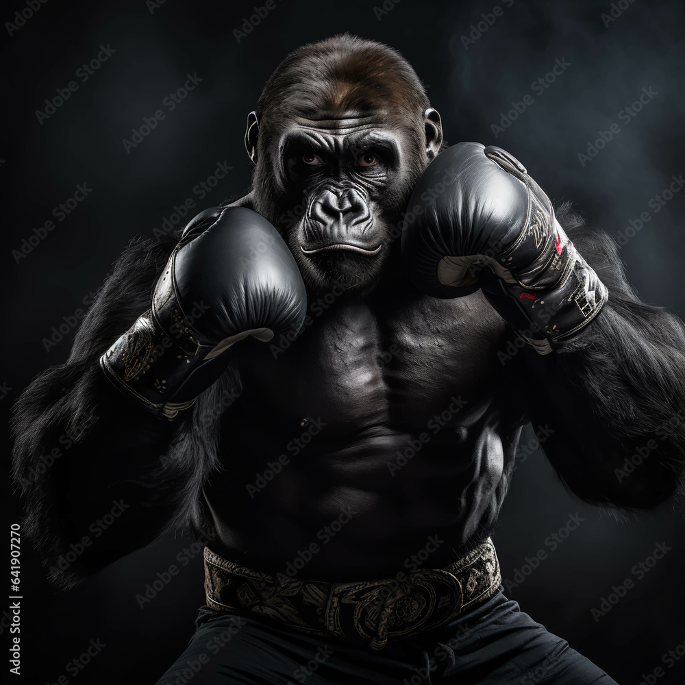 GORILLA MARTIAL ARTIST FIGHTER