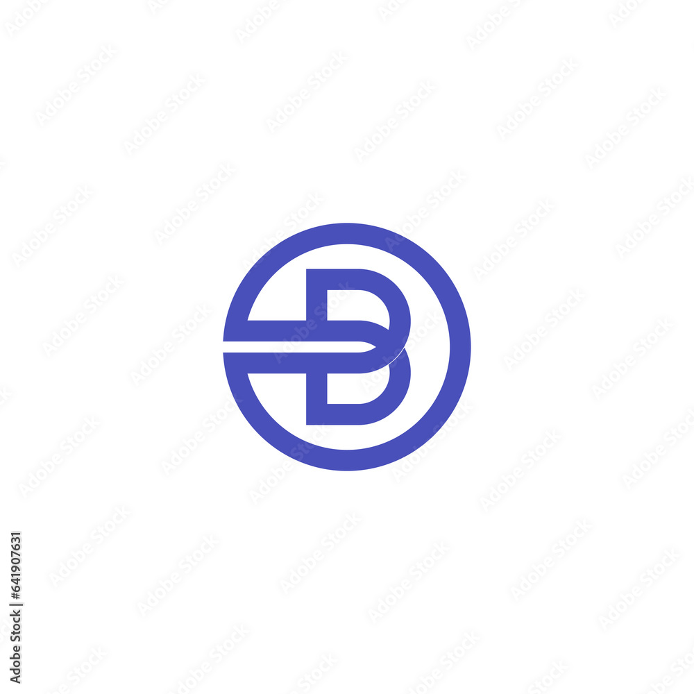letter b for bitcoin design logo letter b for bitcoin design logo