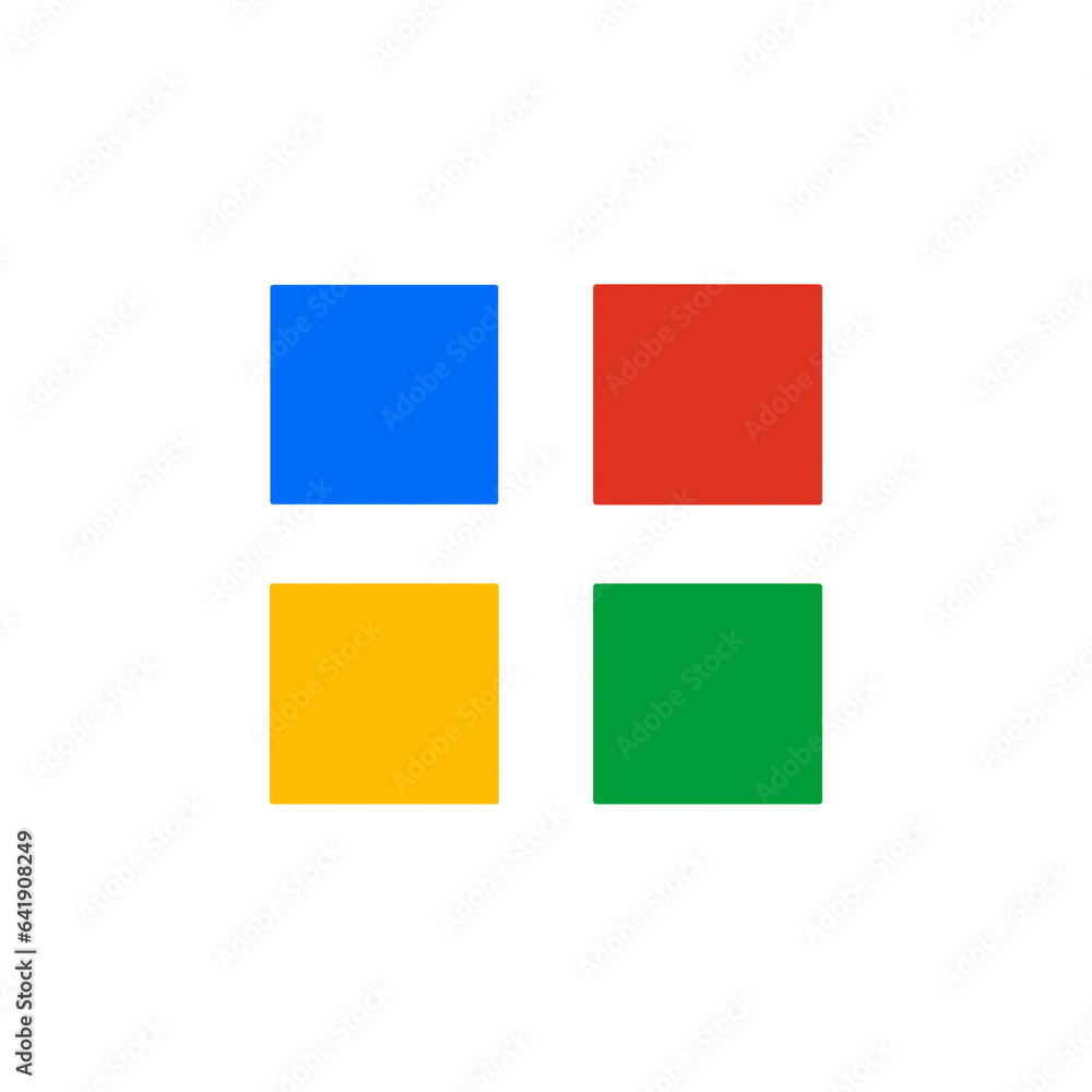 set of colorful cubes, design for loading, logo , symbol application 