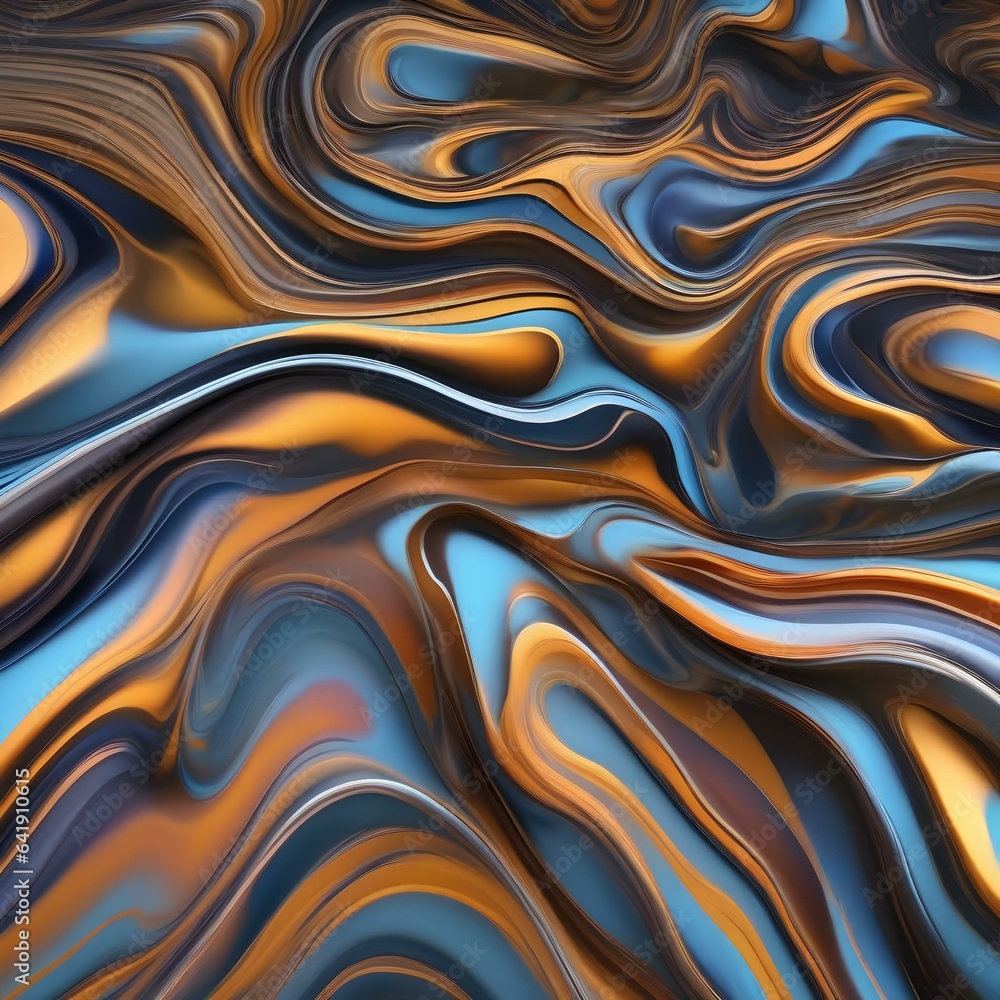 An abstract representation of emotions using flowing gradients2