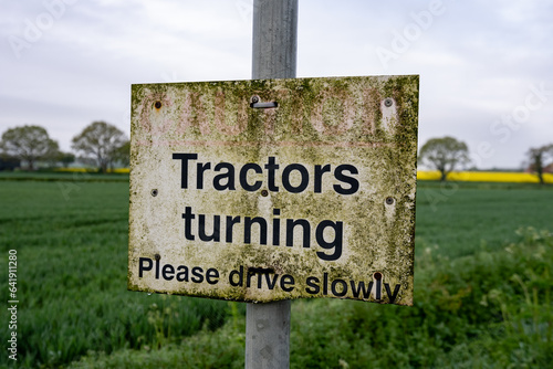 Road Signage in the UK photo