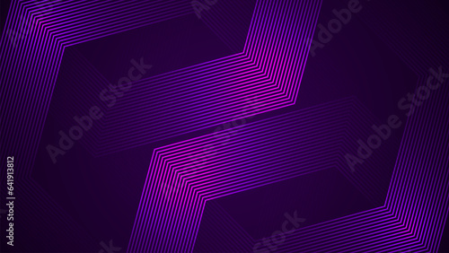 Dark violet simple abstract background with lines in a geometric style as the main element.