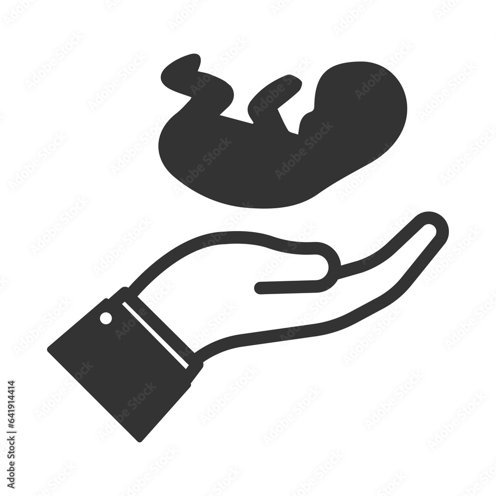 Vector illustration of take care of the fetus icon in dark color and transparent background(png). Vector illustration of take care of the fetus icon in dark color and transparent background(png).