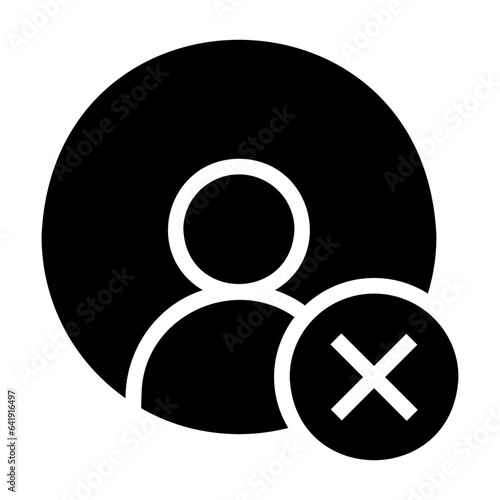 blacklist glyph icon