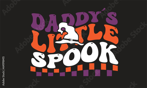 Daddy’s Little Spook Retro Design