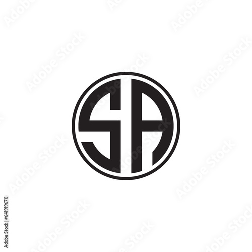 Free Download Flat design sa logo - GFXLoad