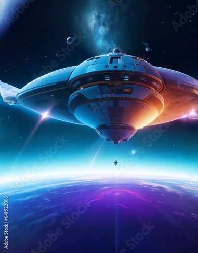 earth in space
