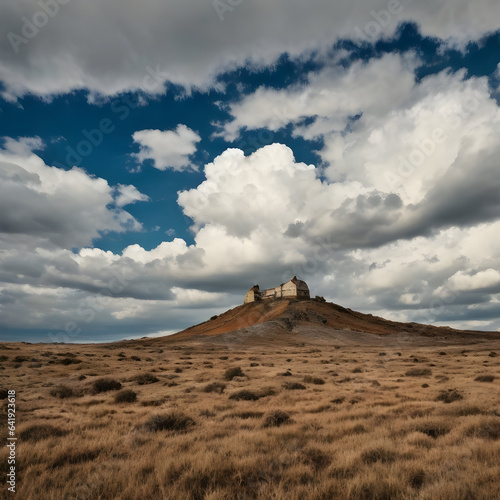 landscape with sky