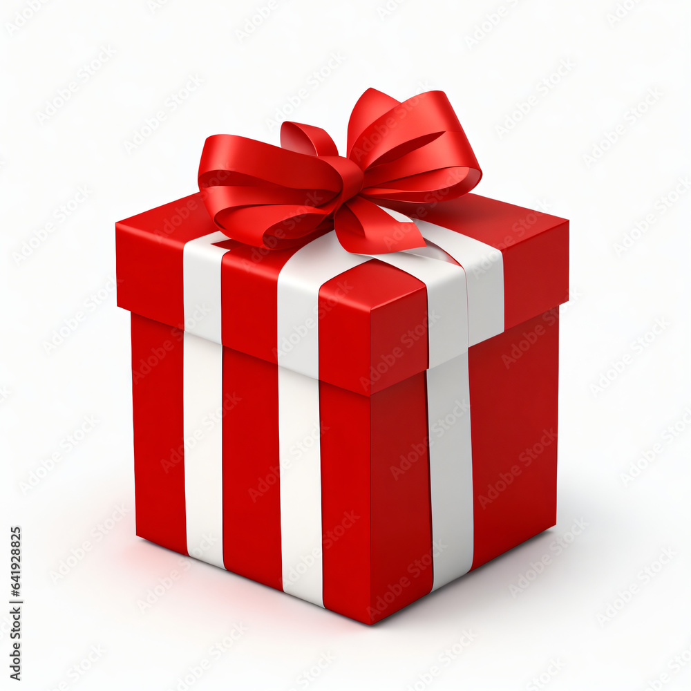 Fototapeta premium gift box with ribbon