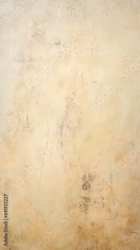 Dirty and weathered beige concrete wall background texture