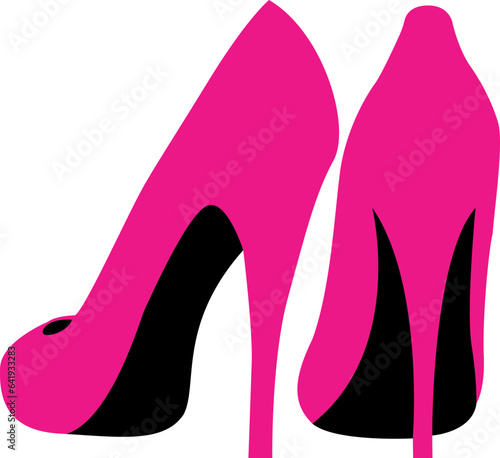 Heel layered file svg vector cut file circuit silhouette design for t-shirt car decoration toy shop book sticker