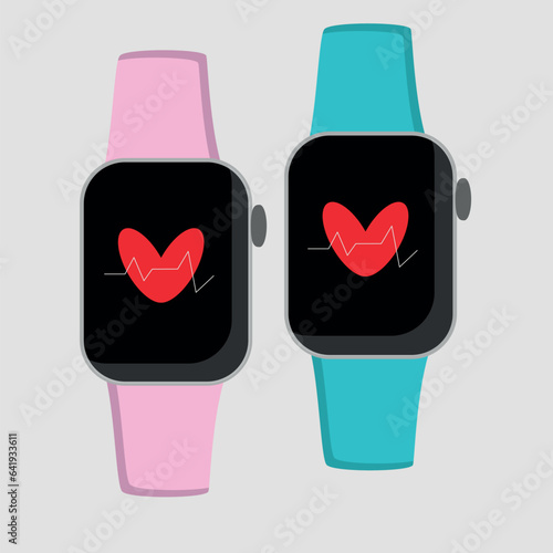 Smart watch, heartbeat, heart, heart rate, baby watch