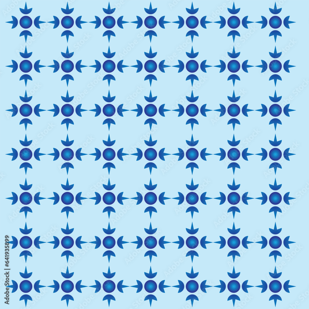 Cornflower simple geometric background vector Cornflower simple geometric background vector